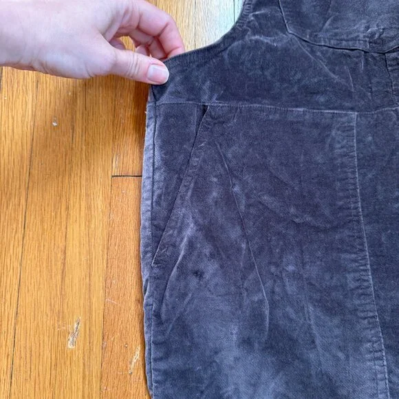 Aerie Crushed Velvet Overalls - Picture 7 of 7